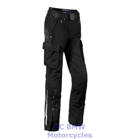 - BMW Genuine Motorcycle Women Rider Waterproof Textile Pants Black Size 40