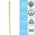 thumbnail image 3 of 1/3x1/3x10" C36000 Brass Square Bar, 2 Pcs Solid Square Mill Stock, Brass, 3 of 5