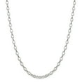 thumbnail image 1 of 925 Sterling Silver 5mm 7 Inch Rolo Charm Bracelet Chain, 1 of 5