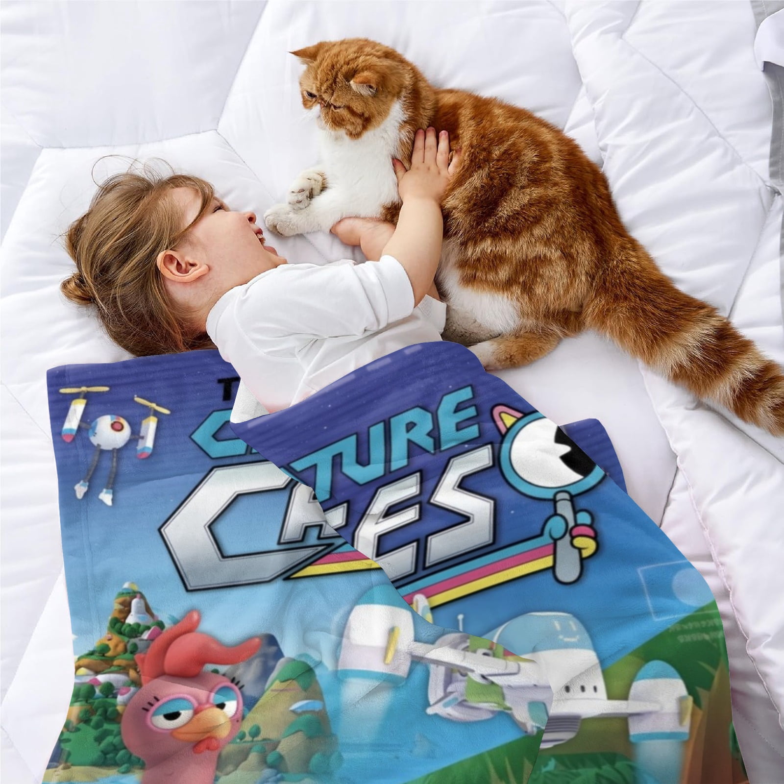 The Creature Cases Throw Blanket Gifts for Fans Lover Girls Boys Women Present Hoodie Him Bed 30"x40"