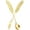 A, variant on Spoons and Forks Set Stainless Steel Feather Spoon and Fork Household Fruit Fork Coffee Spoon Dessert 304 Stainless Steel Spoon and Fork Set (2Pc) Serving Spoons Stainless Steel