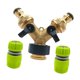 thumbnail image 4 of Divisor de manguera de jardín, conector de manguera de 2 vías, profesional, premium, portátil, en forma de Y, práctico y resistente, reemplaza, 4 of 9