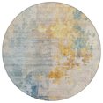 thumbnail image 2 of Addison Rugs Chantille Indoor/Outdoor Transitional Abstract Linen Washable Round Rug, 8' x 8', 2 of 6