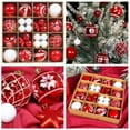thumbnail image 5 of Christmas Ball Decoration Christmas Tree Decoration Shatterproof Christmas Tree Decoration Lanyard Multicolor Party Decoration Ornament Ball Decoration Pendant, 5 of 5