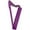 Purple, variant on Rees Harps Fullsicle Harp Black