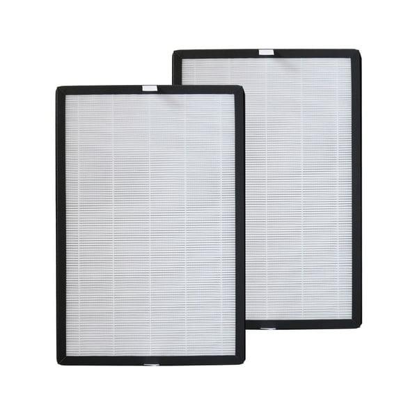 PUREBURG Replacement Filter Compatible with COLZER EPI-186 Air Purifier , 2-Pack H13 True HEPA 3-Stage Filtration Activated Carbon