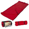 thumbnail image 6 of Stansport Fleece Sleeping Bag - Red, 6 of 9