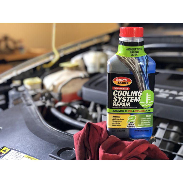 NEW Bar's Leaks High Milage Engine Repair Additive 16.9 oz Dual Action  Formula