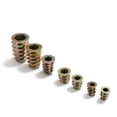 thumbnail image 3 of Multifunctional 100PCS Inner And Outdoor Nuts Alloy Furniture Socket Screw Sockets Thread Insert Assorted Tool Kit For Wooden Furniture, 3 of 7