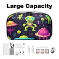 thumbnail image 3 of Alien USB Case Digital Bag Cord Organizer Box Charger Case Oxford Cloth Waterproof Electronics Storage Bag 5.9x9.44x3.14 in, 3 of 6