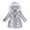 Silver, variant on Mercatoo Girls Long Parka Winter Coat Heavyweight Hooded Puffer Jacket with Faux Fu𝐫 Collar Fleece Lined Down Coat for Kids