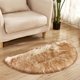 thumbnail image 1 of Namzi Alfombra de baño antideslizante de felpa, lavable a máquina, ideal para el suelo del baño, bañera y ducha. Accesorios de decoración para el baño, 43 x 89 cm (blanco y amarillo)., 1 of 4