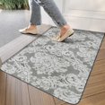 thumbnail image 3 of Bohemian Vintage Grey Door Mat Welcome Door Mat for Front Door, Home Entrance, Yard, Floor, Patio, Non Slip Spring Summer Welcome Mat Indoor Outdoor Doormat 0"*", 3 of 6