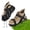 black, variant on awn Aerator Shoes, 48mm Quick Assembly Spike Shoes with Hook and Loop Straps, One Size, Heavy Duty Spiked Aerating Shoes for Effective Aerating Universal for Yard Terrace Garden (Green)