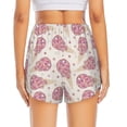thumbnail image 2 of Lsque Sparkling Ice Cream Printed Women's Running Shorts with Liner Pockets,Elastic Quick Dry Workout Athletic Gym Yoga Shorts,Womens High Waist Shorts-Medium, 2 of 9
