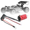 thumbnail image 1 of Motor Sin Escobillas Negro de 2500kv, 2, 3 Ranuras, 8-12A Esc para Coche RC 1/24 1/28 1/32, Procesado Por CNC, Fácil Instalació, 1 of 7