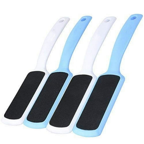 Foot Scrubber, Foot File ,Callus Remover, Double-Sided Pedicure Tools Foot Care Pedicure to Remove Hard Skin (Pack of 4)