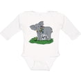 thumbnail image 3 of Inktastic Autism Support Elephants Boys or Girls Long Sleeve Baby Bodysuit, 3 of 5