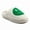 White Green, variant on Retro Smile Face Slippers for Women Men Cute Soft Plush House Slippers Indoor Outdoor Warm Lightweight Fuzzy Slides