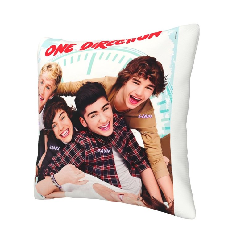 One Direction 1d Throw Pillow Covers Cozy Square Throw