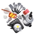 thumbnail image 4 of Plastic Kitchen Toy, Kid Play Role Toy Cooking Toy, For Children Kids, 4 of 8