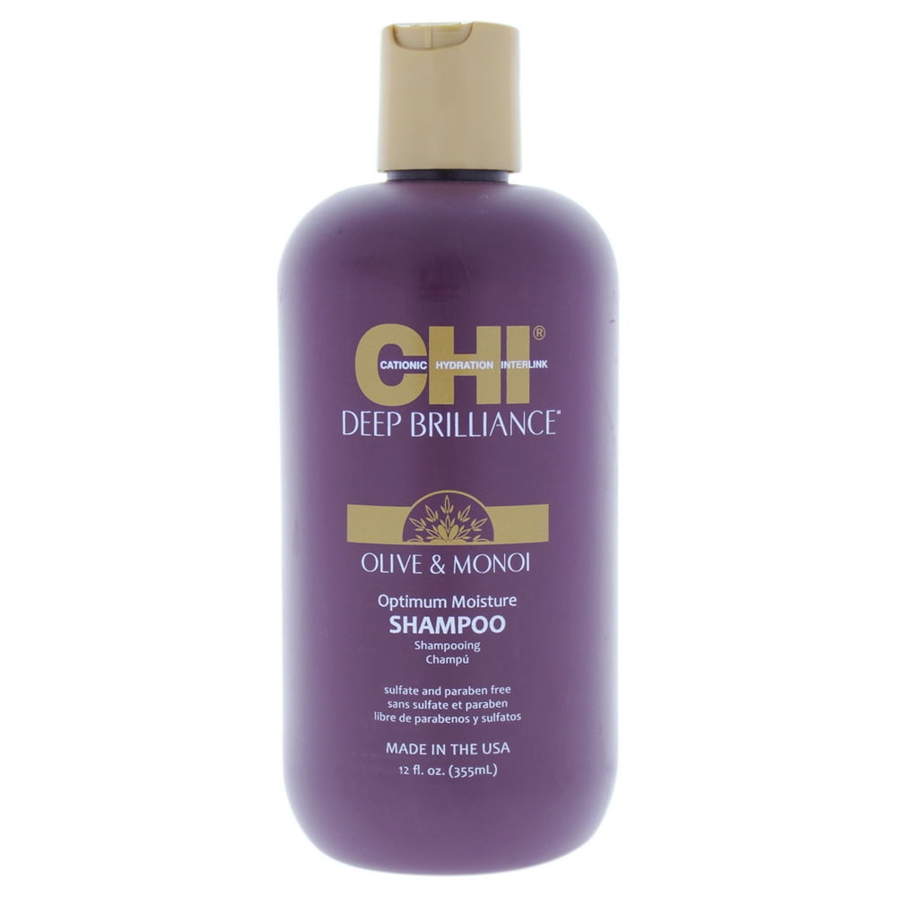 CHI CHI Deep Brilliance Optimum Moisture Shampoo 12 oz Shampoo