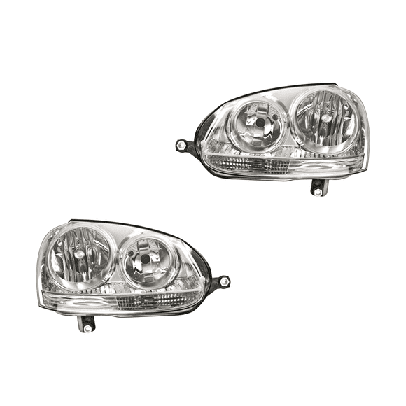 Par de FAROS VW BORA 2005 al 2010 DEPO Cromado 1 par