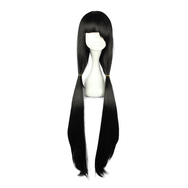 Pelucas de cabello humano Unique Bargains Negras 39