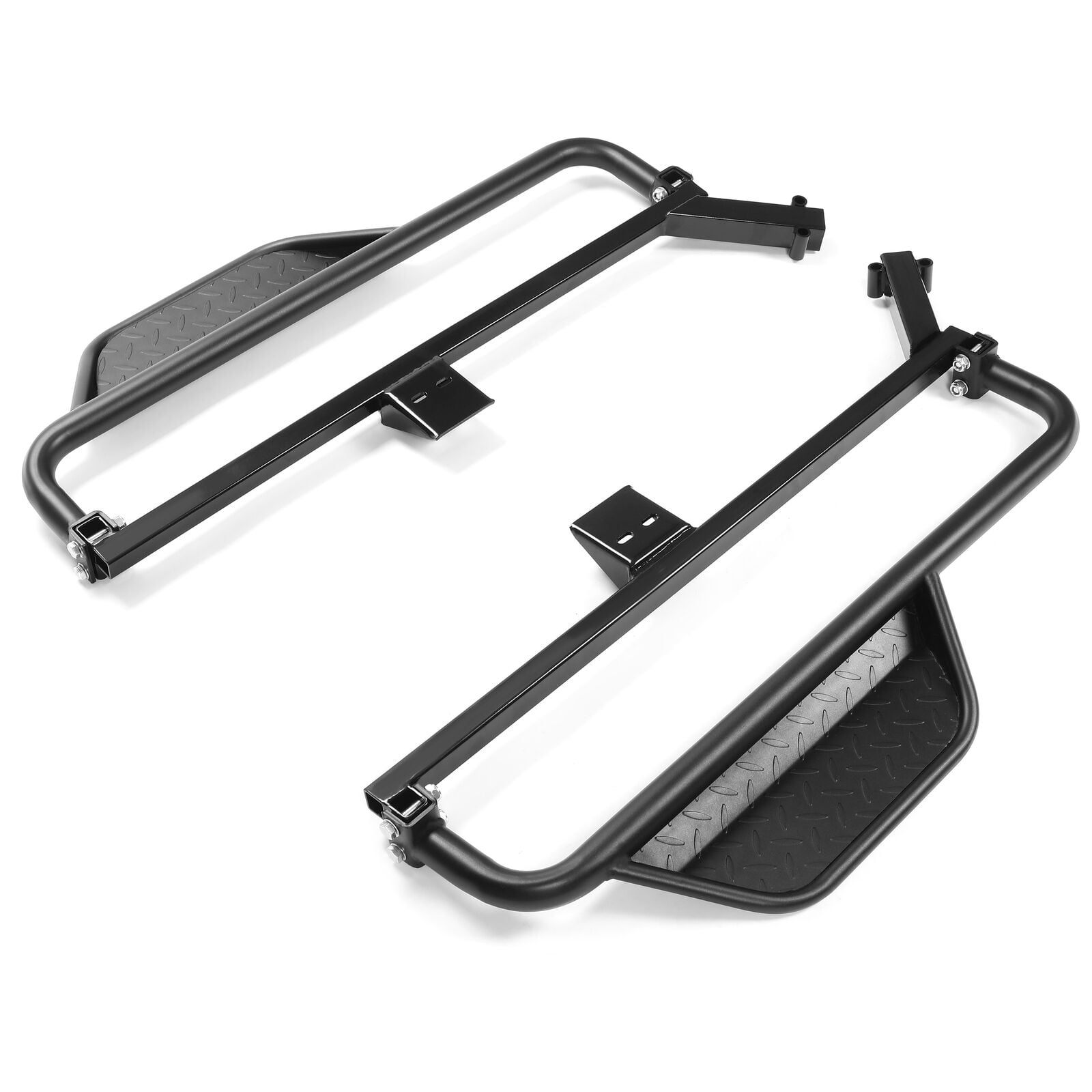 Nerf Bars Running Board w/Step Brackets For 2018 2019 Club Car Onward Golf Carts