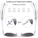 thumbnail image 3 of Gafas de sol Joopin Oversized Silver Aviation Polarized UV400, 3 of 6