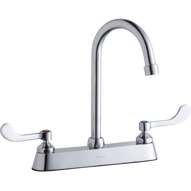 Elkay LK810GN05T4 Commercial 3Hole Faucet
