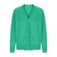 thumbnail image 5 of Neewe Women's Plain Knit Open Front Sweater Long Sleeve V Neck Button Loose Short Cardigan Outerwear Coats, 5 of 7