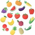 thumbnail image 1 of Injueey 18 piezas exquisita artesanía dibujos animados nevera pegatina magnética no destiñe estable refrigerador fijo horno Decoración, 1 of 6