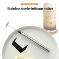 thumbnail image 4 of SSZMDLB under $5 Milk Frother, Handheld Frother, Battery Operated Frother, Drink Frother for Lattes Cappuccino Matcha Hot Chocolate, Coffee Making, Kitchen Gadget, 4 of 8