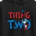 thumbnail image 3 of Dr. Seuss - American Thing Two - Juniors Cropped Pullover Hoodie, 3 of 6