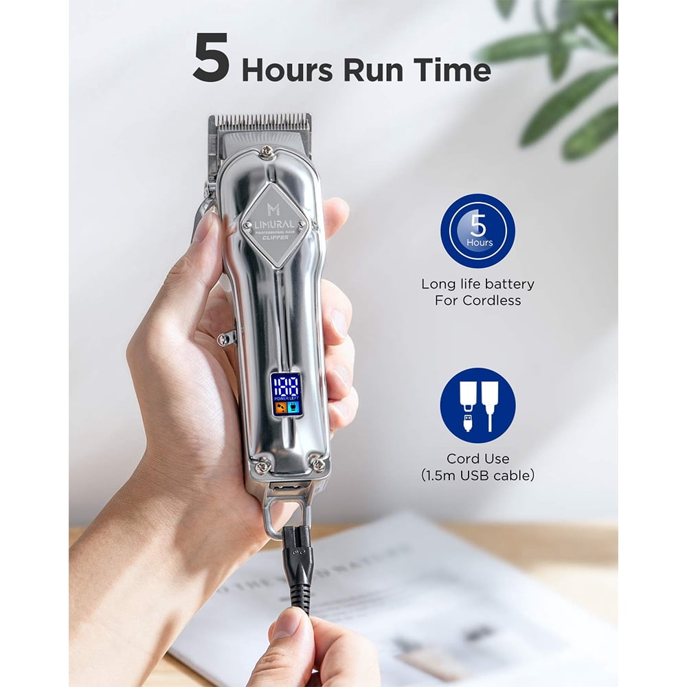 Limural K11S Professional Hair Clippers for Men
