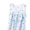 thumbnail image 5 of Taqqpue Plus Size Sleeveless Nightgowns for Women Cotton Soft Knee Length Night Gowns Sleepshirts Loose Fit Sleepwear Dress Casual Solid Color Scoope Neck House Dress Women, 5 of 5