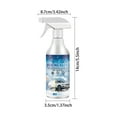 thumbnail image 3 of Deicer Spray For Car Windshield Fast Acting Ice Melter Winter Snow Frost Remover Quick Thawing Solution 60ml, 3 of 9