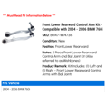 thumbnail image 2 of Front Lower Rearward Control Arm Kit - Compatible with 2004 - 2006 BMW 760i 2005, 2 of 2