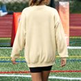 thumbnail image 5 of Football Sweatshirts for Women Game Day Print Sweatshirt Team Fan Clothes, 5 of 7