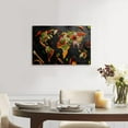 thumbnail image 3 of Kitchen Wall Art Wall Pictures Wall Decor Framed Canvas Chef Art Prints Indian Decor Spices and Spoon Pepper Vintage Canvas Wall Art Vegetables Paintngs Indian Decor for Dining Room 12"x16", 3 of 6