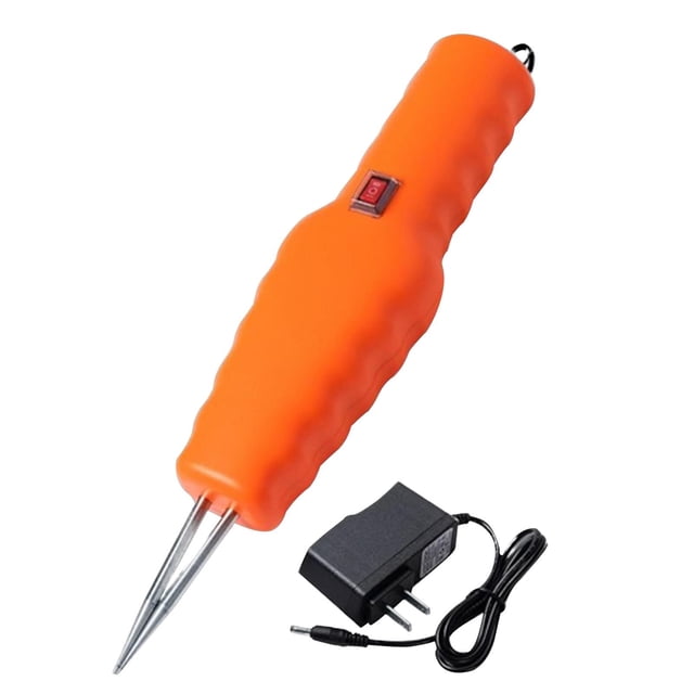 Pedty Machine à Ragoût de Poulet Électrique Rapide Branchée Orange, Plumeur de Poulet Électrique Portatif Plumeur de Plumes de Volaille Électrique Rechargeable Petite Machine à Plumer de Poulet