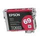 Epson 69 - Magenta - original - Cartouche d'Encre - pour Stylet N11, NX110, NX115, NX215, NX415, NX510, NX515; Effectif 1100, 310, 500, 600, 610 – image 3 sur 3