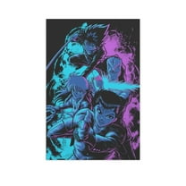 Yu Yu Hakusho Canvas Art Posters for Bedroom Living Room Bathroom Wall Decor Poster Unframe 12x18inch