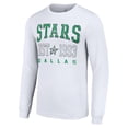 thumbnail image 2 of Men's Starter White Dallas Stars  Logo Graphic Long Sleeve T-Shirt, 2 of 3