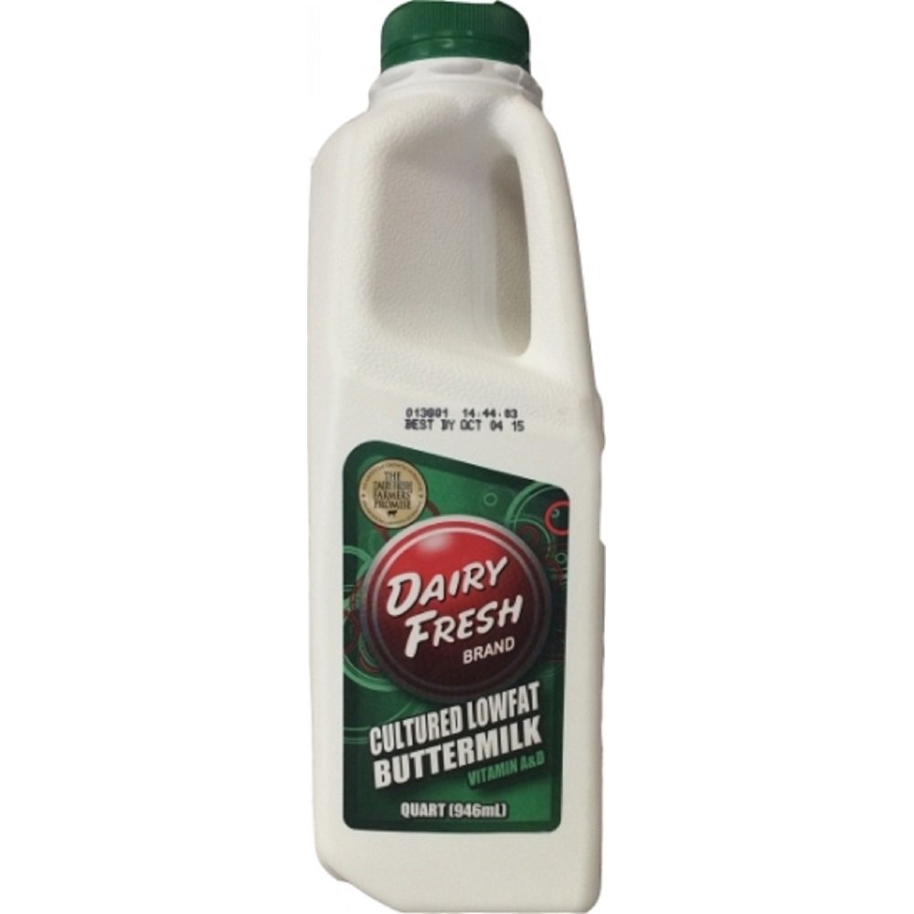 Dairy Fresh Cultured LowFat Buttermilk, 1 Quart