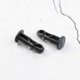 thumbnail image 3 of 3 Pairs Hinge Bolts Hinge Pins For Trash Can Lid Bins To Fit 240/120/100/60l Outdoor Dustbins, 65mm X 18mm, Black Plastic, 3 of 5