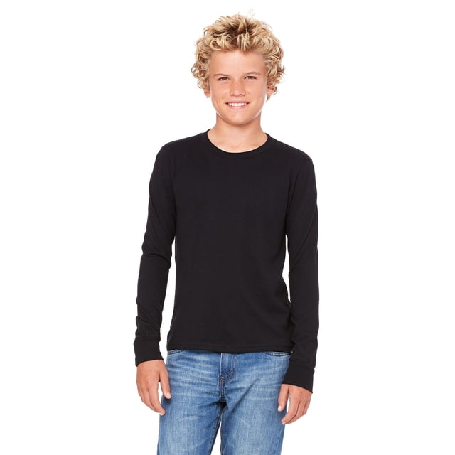 Bella + Canvas Youth Jersey Long-Sleeve T-Shirt