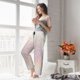 thumbnail image 5 of Fotbe Glitter Light Pearl Pantalones de Pijama para Mujer, Pantalones de Dormir, Pantalones Pj con Cordón y Bolsillos-Large, 5 of 6