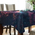 thumbnail image 5 of Yayeee Tablecloths 54" x 72" Rectangle Wrinkle Resistant Party Table Cover, Glowing Jellyfish, 5 of 8